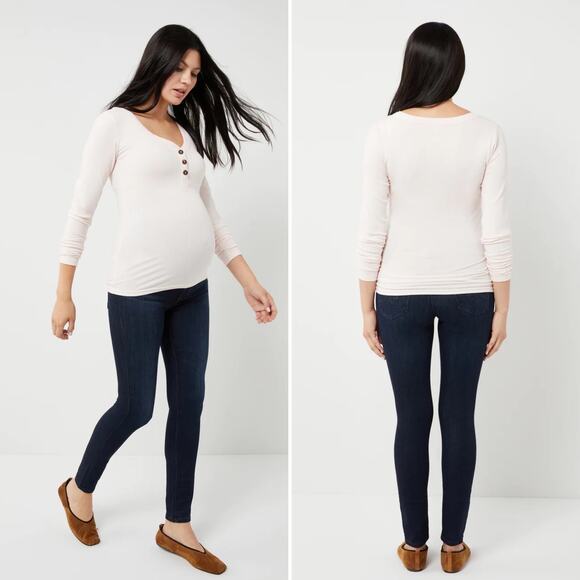 AG Jeans Secret Belly Maternity Jeans Ankle‎ Legging Sz 26 Pregnancy Comfortable - Picture 3 of 16